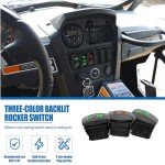 ATV UTV Turn Signal Kit with Horn - 12V