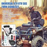 ATV UTV Turn Signal Kit with Horn - 12V
