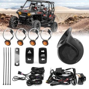 Universal UTV ATV Turn Signal Kit with Horn