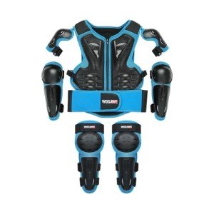 WOSAWE Kids ATV Protective Gear Kit - Blue
