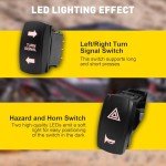 Universal UTV ATV Turn Signal Kit with Horn