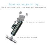 Double Socket Arm for RAM B Size Mounts