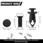 50PCS UTV Fender Clips and Fastener Rivets