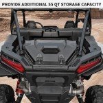 SAUTVS UTV Rear Cargo Box for Polaris RZR