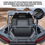 SAUTVS UTV Rear Cargo Box for Polaris RZR