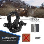 AyA Gear 3/4" D Ring Shackles (2 Pack)
