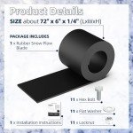 Universal Snow Plow Blade Flap for ATVs