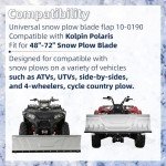 Universal Snow Plow Blade Flap for ATVs