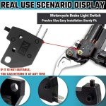 Universal ATV Brake Light Switch Pair for 50cc-250cc