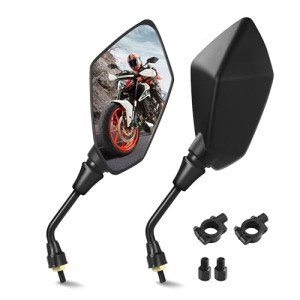 ATV Handlebar Mirrors - 360° Swivel Design