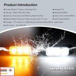 Raryloy 3-LED Strobe Lights for Vehicles - 4pcs