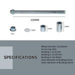 12mm Axle with Bushing for ATV & Dirt Bikes