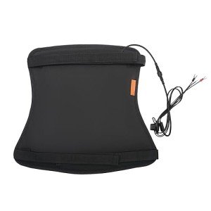 Surakey Heated Waterproof Motorcycle Seat Cushion Pad