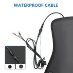 Surakey Heated Waterproof Motorcycle Seat Cushion Pad