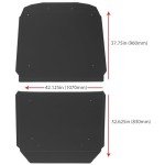 RZR 1/4" Hard Plastic Roof for Polaris 4 Seater