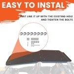 RZR 1/4" Hard Plastic Roof for Polaris 4 Seater