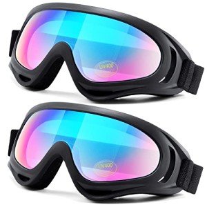 2-Pack Dustproof ATV Motorcycle Goggles
