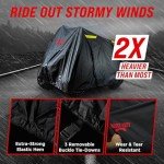 Heavy-Duty Waterproof ATV Cover with Zipper & Vents