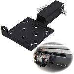Universal 2" Trailer Hitch Winch Mount Plate