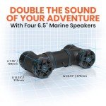 BOSS Audio 6.5" ATV/UTV Weatherproof Sound System