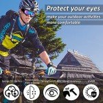 LMAVAG ATV Goggles - UV400 Anti-Fog Protection