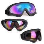 LMAVAG ATV Goggles - UV400 Anti-Fog Protection