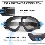 LMAVAG ATV Goggles - UV400 Anti-Fog Protection