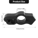 Motorcycle Anti-Theft Handlebar Lock with Keys