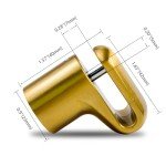 Compact Disc Lock for ATV and Scooter Security