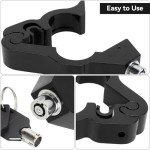 Motorcycle Anti-Theft Handlebar Lock with Keys