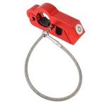 Heavy Duty Handlebar and Helmet Lock Combo