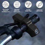 Motorcycle Anti-Theft Handlebar Lock with Keys