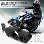 Motorcycle Anti-Theft Handlebar Lock with Keys