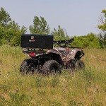 Black Widow Aluminum Rear ATV Storage Box