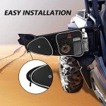 ZIDIYORUO RZR Door Bags with Knee Pads