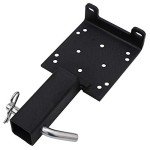 Universal 2" Trailer Hitch Winch Mount Plate