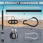 3-in-1 Air Hose Spring Kit with Clamp Support