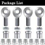 GaiRen 2 Pair 1.25" Heim Joint Rod Ends