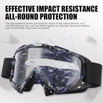 4 Pack Dirt Bike Goggles with Face Cover