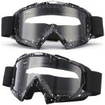 4 Pack Dirt Bike Goggles with Face Cover