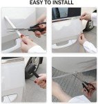 SINGARO 49Ft Flexible Rubber Car Door Protector