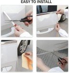 SINGARO 49Ft Flexible Rubber Car Door Protector