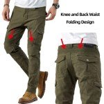 Men's Motocross Riding Pants with Armor Pads