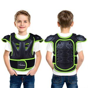 Youth Dirt Bike Chest Protector Vest - Green