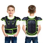 Youth Dirt Bike Chest Protector Vest - Green