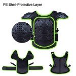 Youth Dirt Bike Chest Protector Vest - Green