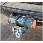 ATV/Truck Universal Hitch Winch Mount, 3500 lbs