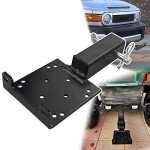 Universal Trailer Hitch Winch Mounting Plate 2" Receiver