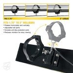 Xprite 9" UTV Mirror with LED Lights