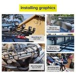 Heavy-Duty Bar Clamps for UTV/ATV/Motorcycles (2-Pack)